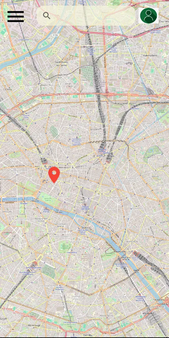 Accueil et liste des boîtes